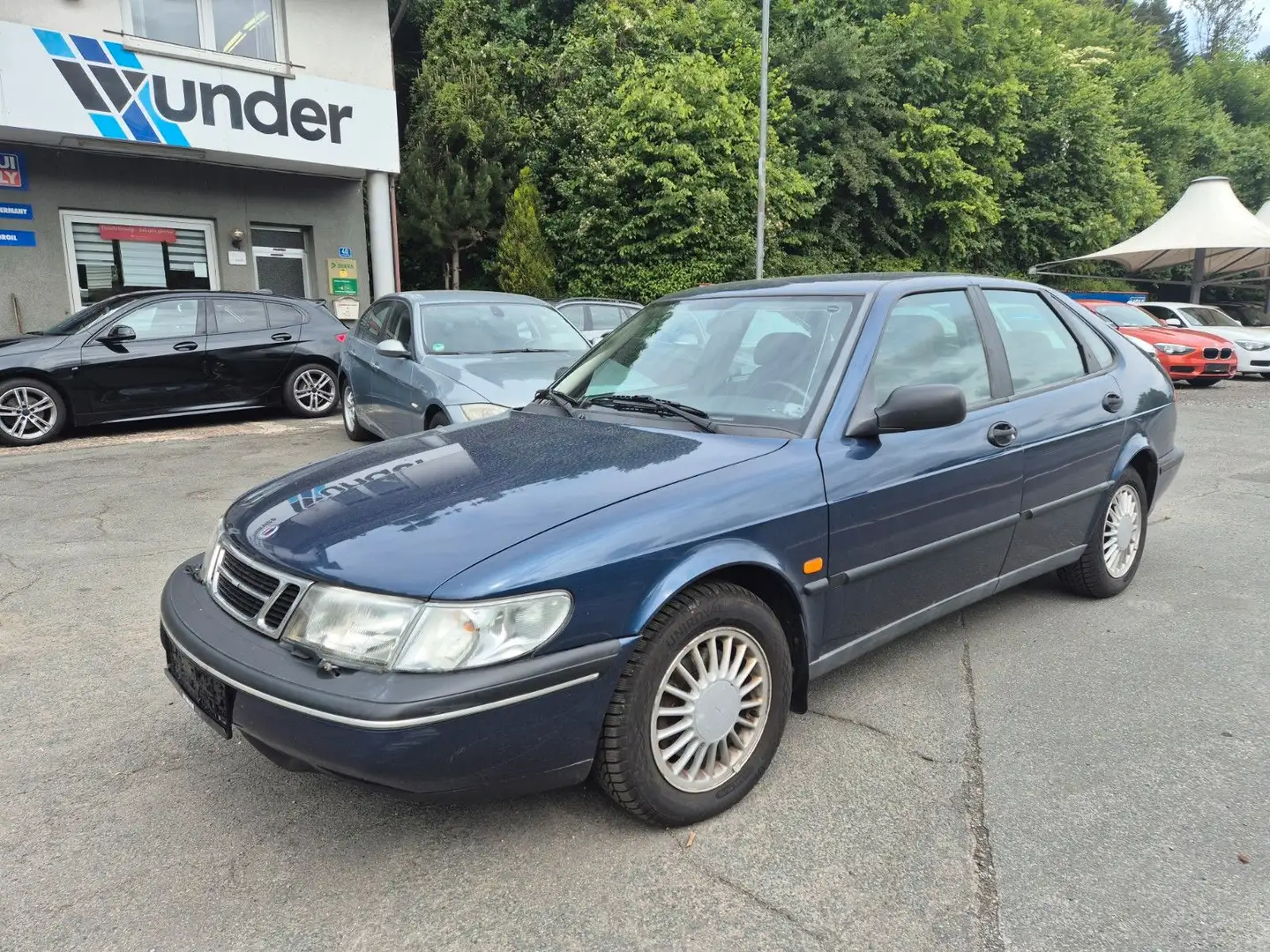 Saab 900 / II Guter Original Zustand Modrá - 2