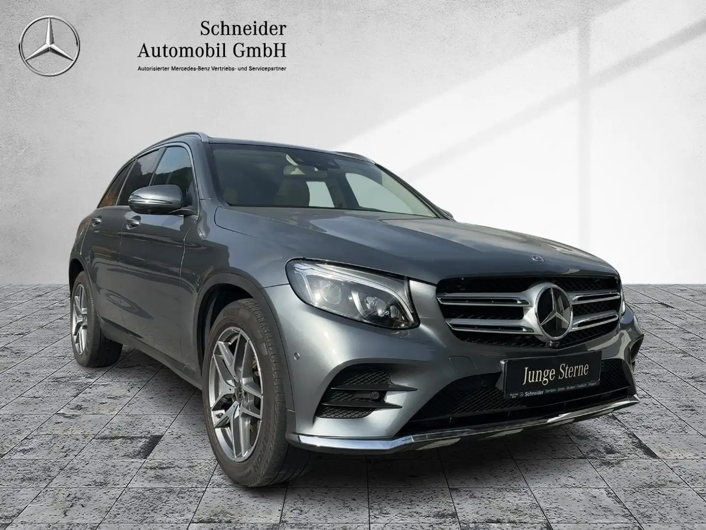 Mercedes-Benz GLC 250 d 4MATIC S-Sitz ParkAss. SpurH elSitz Grau - 1