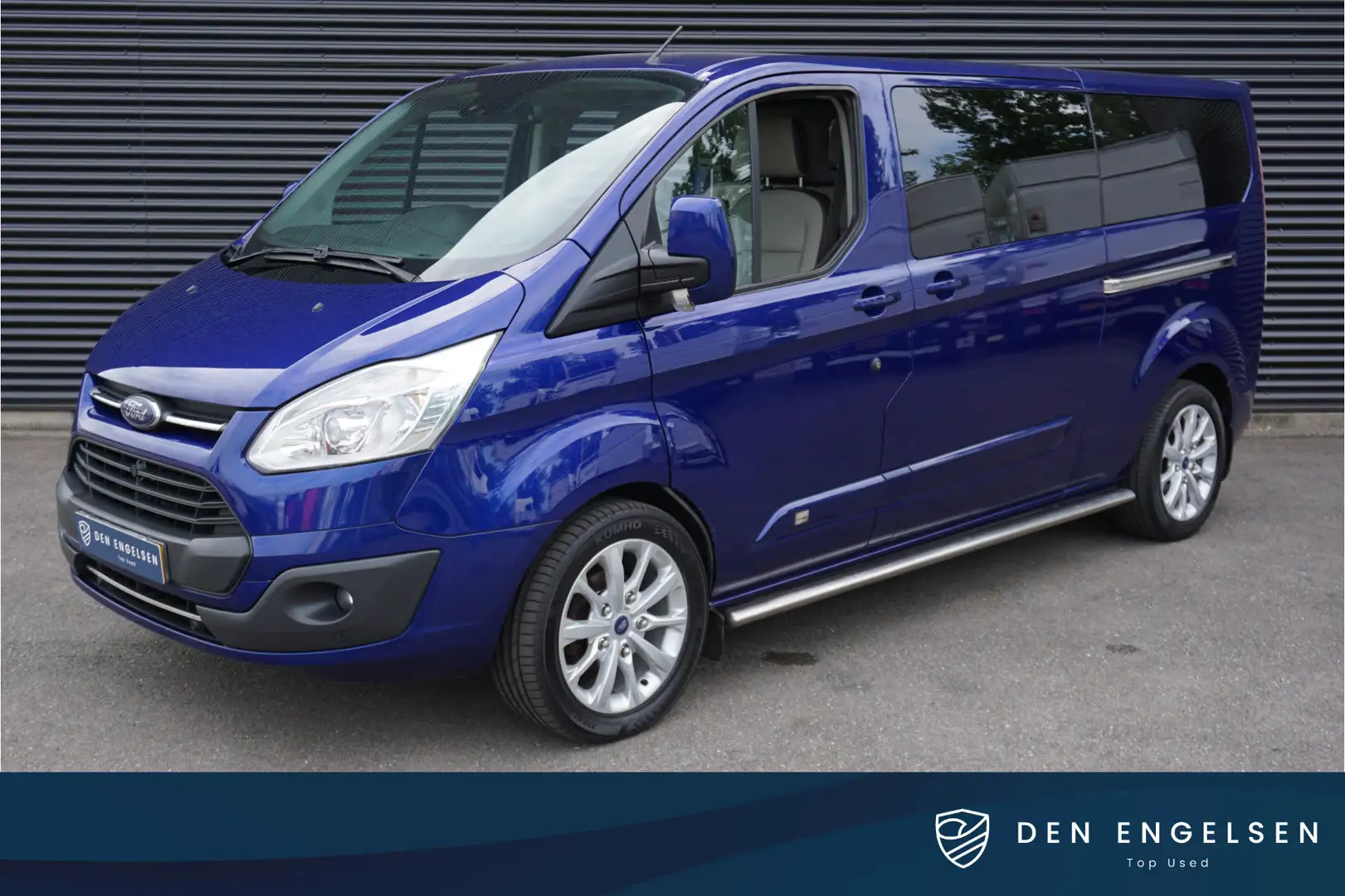 Ford Transit Custom 290 | 170 PK | L2H1 Anniversary Edition DC | Airco Blauw - 1
