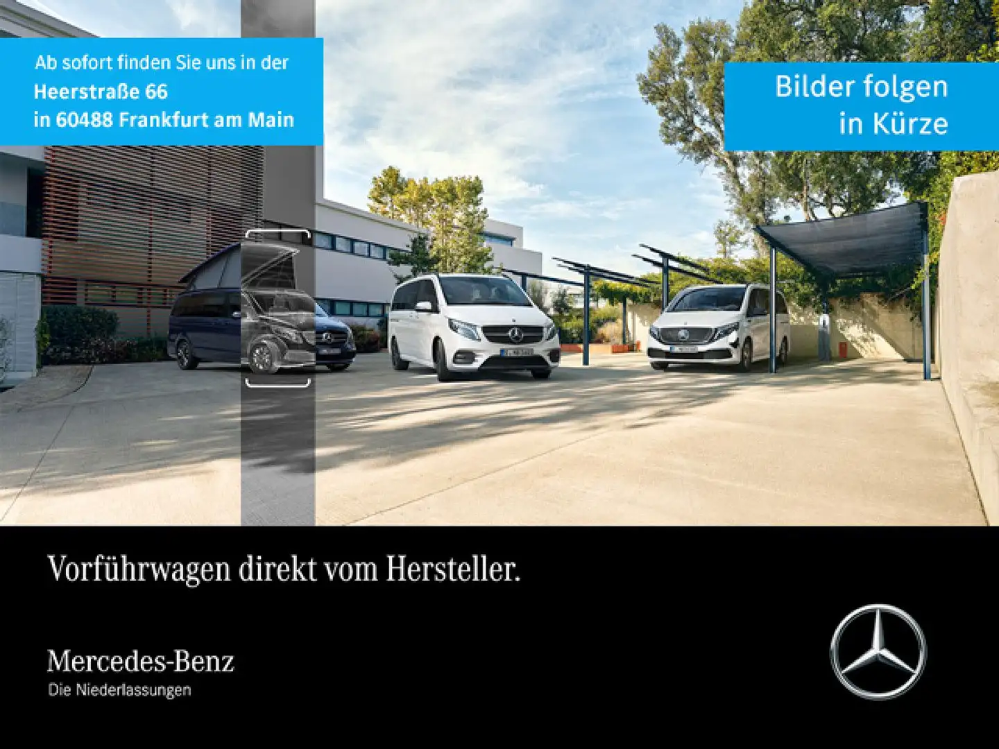 Mercedes-Benz V 250 d XL AVANTGARDE+9G+StandHZ+Klimaautom.+Navi Schwarz - 1