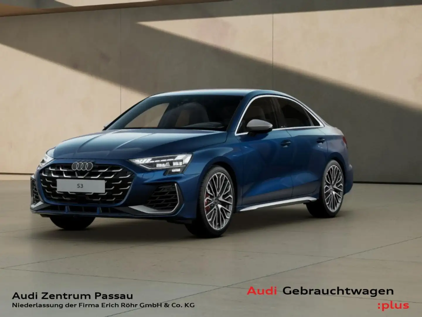 Audi S3 Limousine TFSI S tro. MATRIX virt. Cock.+ NAVI+ Blau - 1
