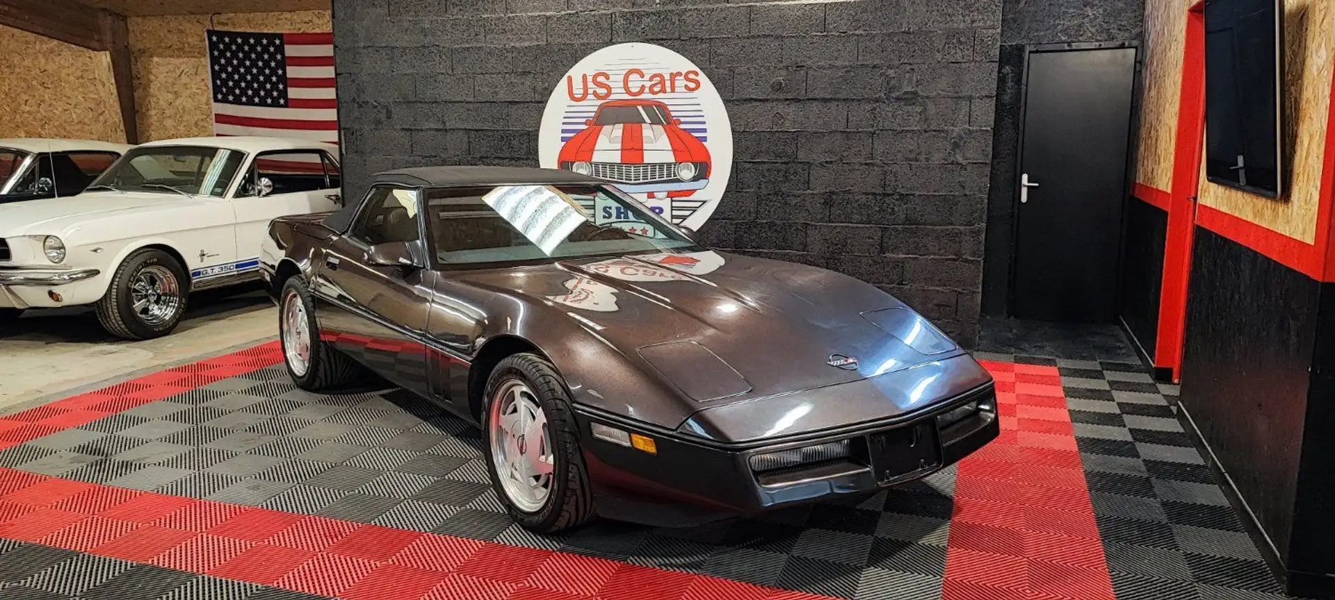 Chevrolet Corvette Cabriolet Gri - 1