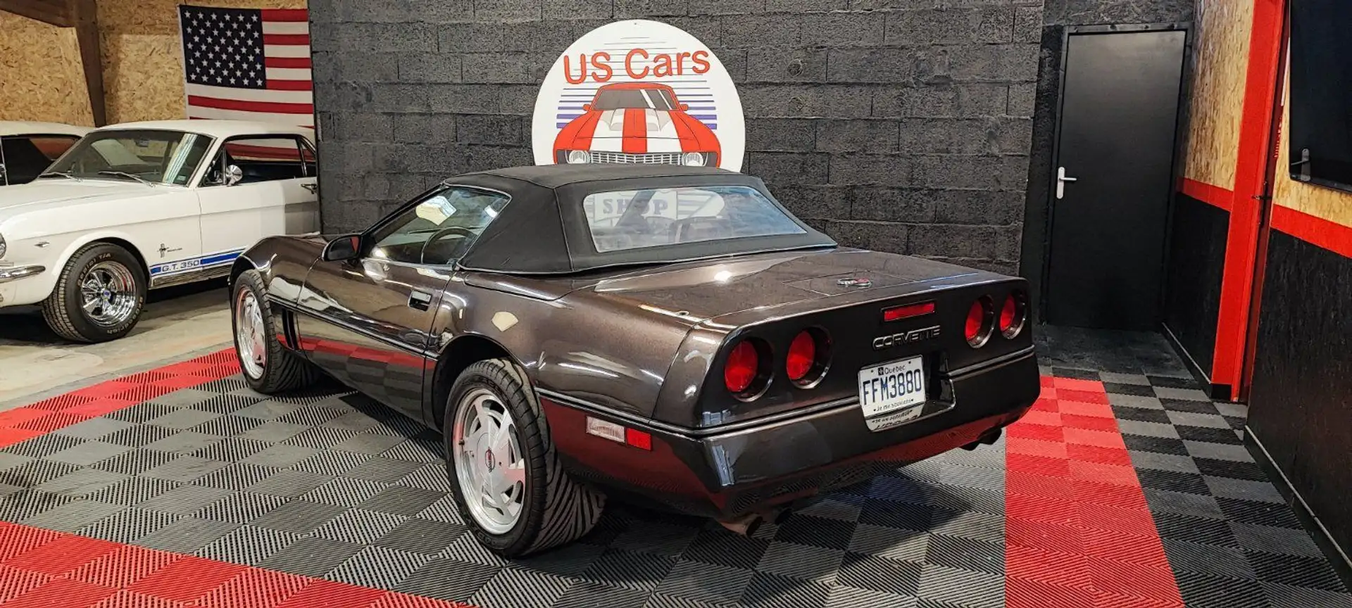 Chevrolet Corvette Cabriolet Gri - 2