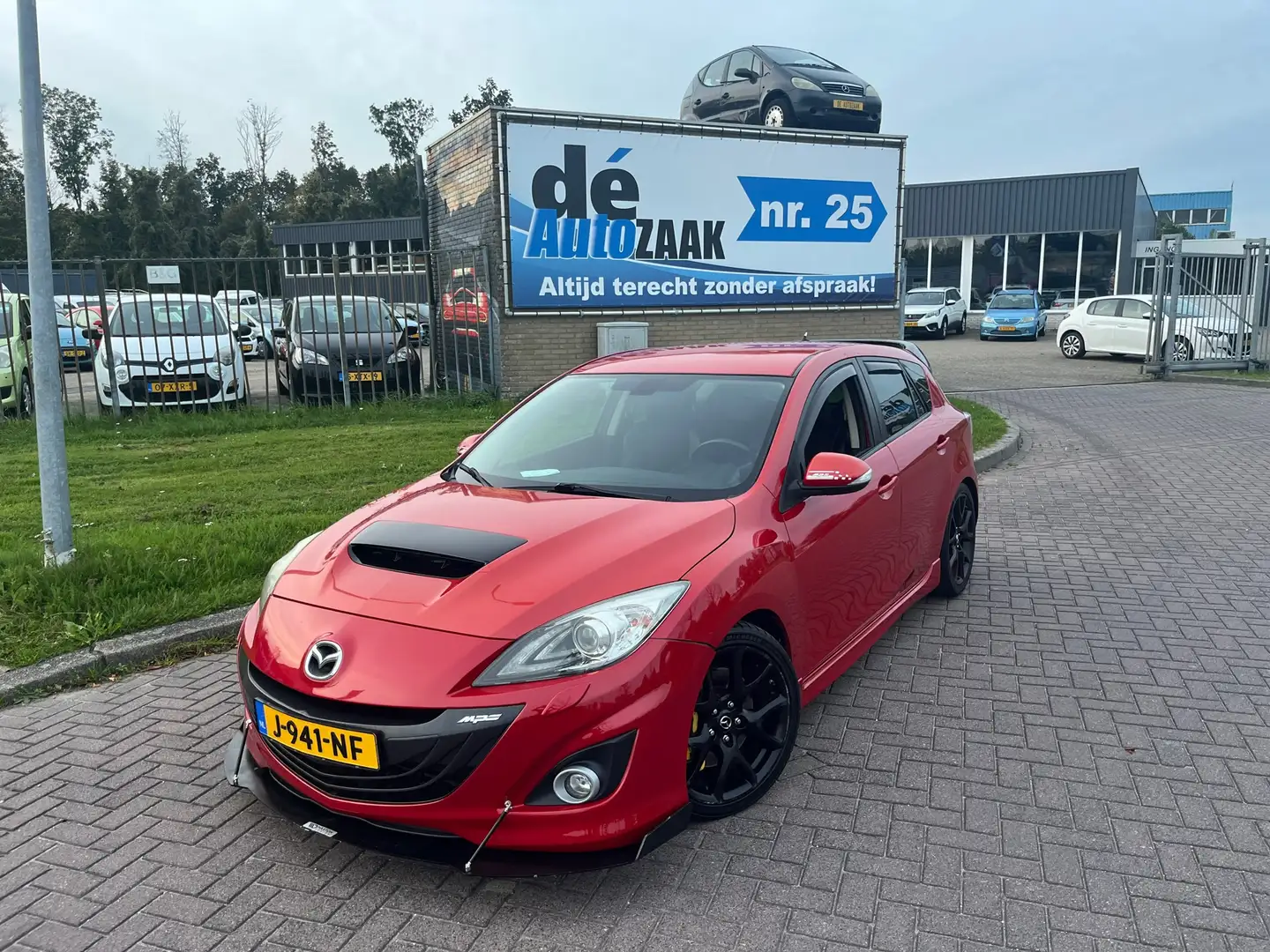 Mazda 3 2.3 DiSi Turbo MPS NW APK Rood - 1
