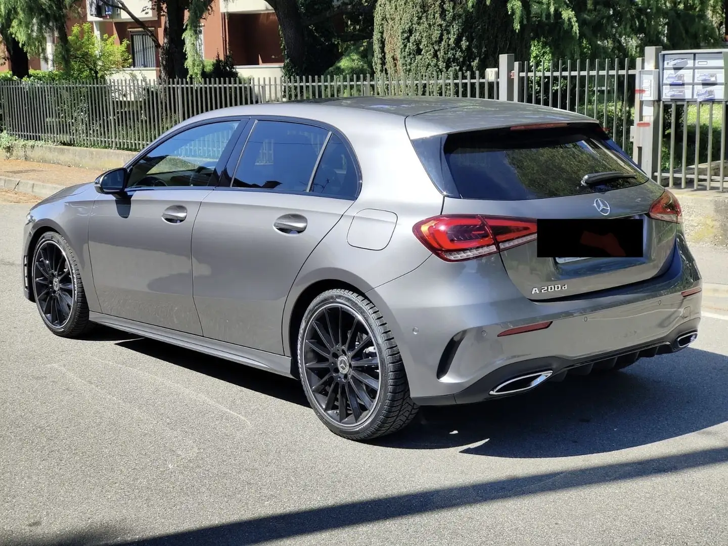 Mercedes-Benz A 200 Classe A - W177 2018d Premium Night edition auto Grigio - 2