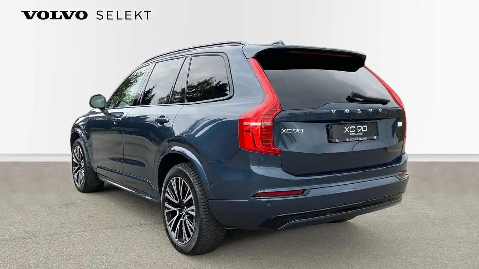 Volvo XC90 Recharge Plus, T8 eAWD Plug-in hybride, Elektrisch Blauw - 2