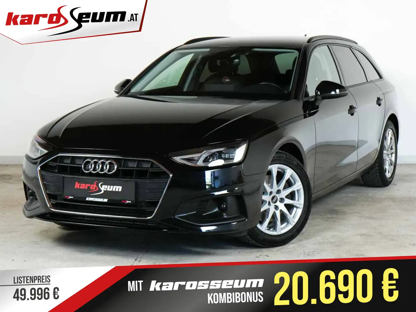 Audi A4 35 TFSI Avant | WENIG KM | Business Paket Schwarz - 1