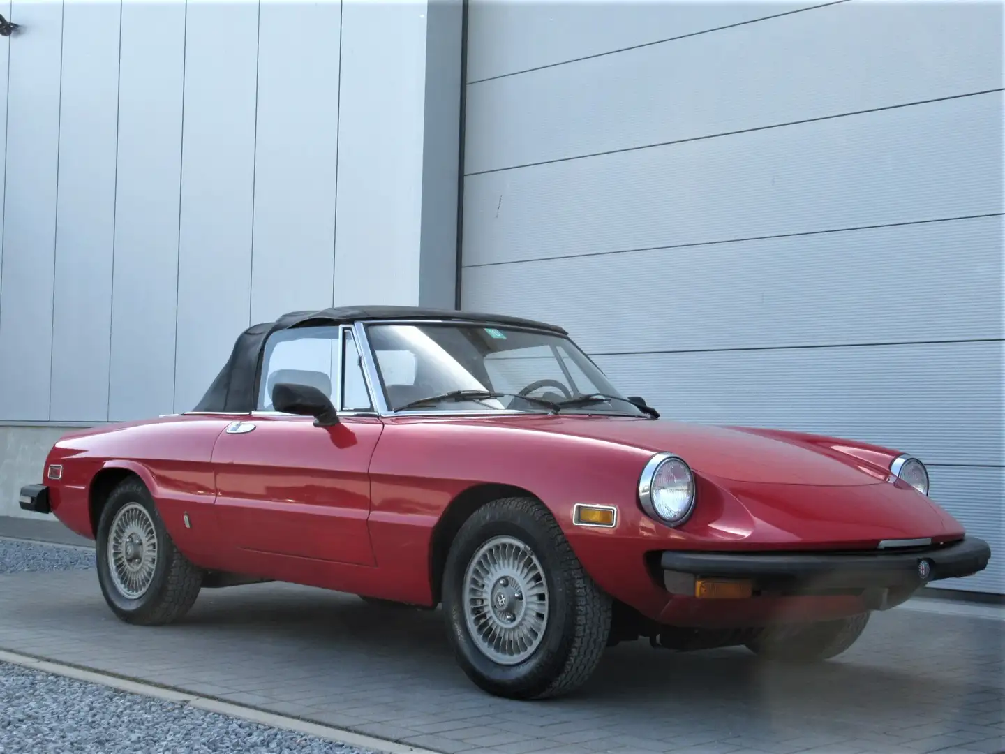 Alfa Romeo Spider Restauratie Project - Projet de restauration Red - 2