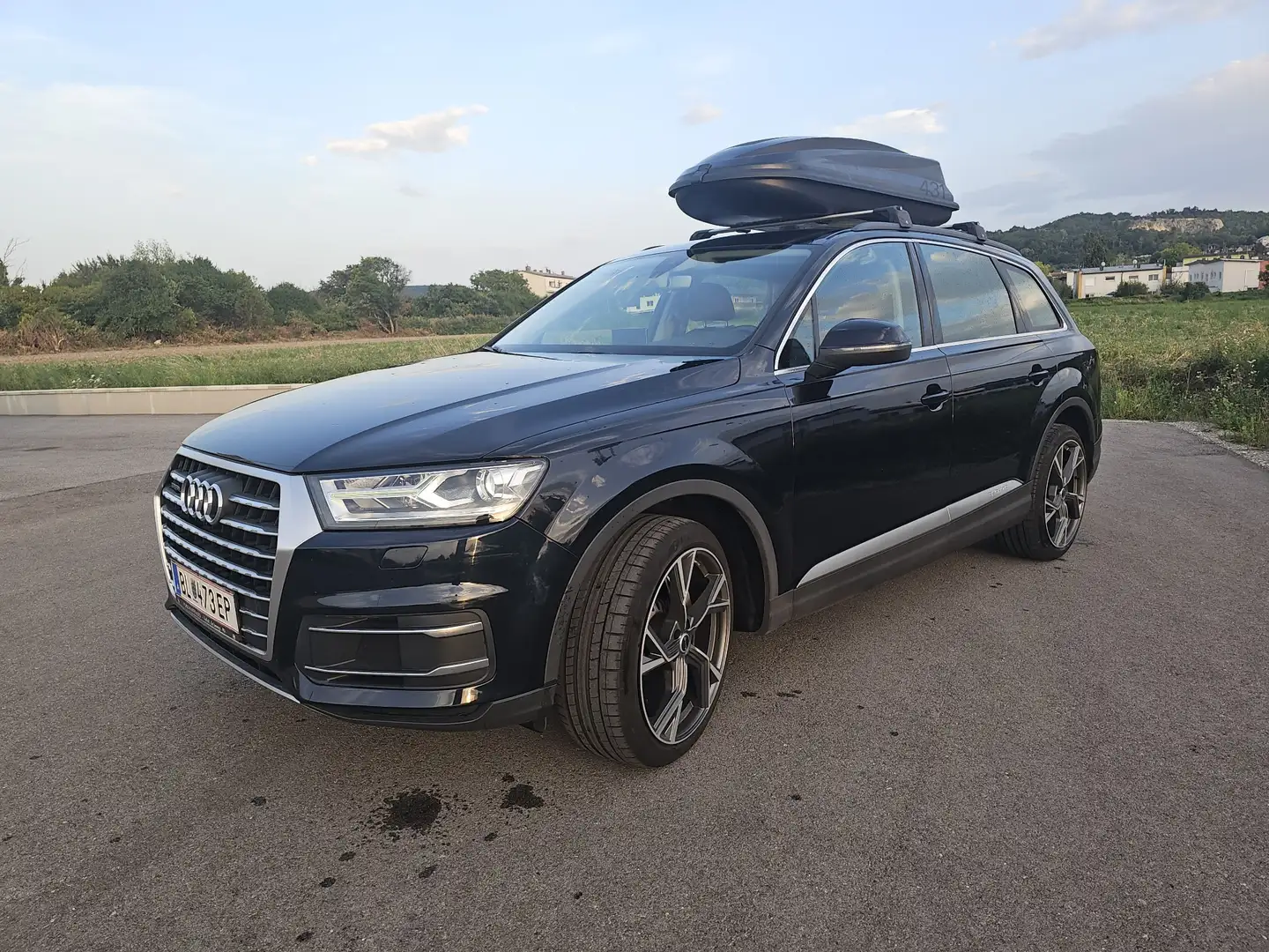 Audi Q7 3,0 TDI quattro Tiptronic Blau - 1