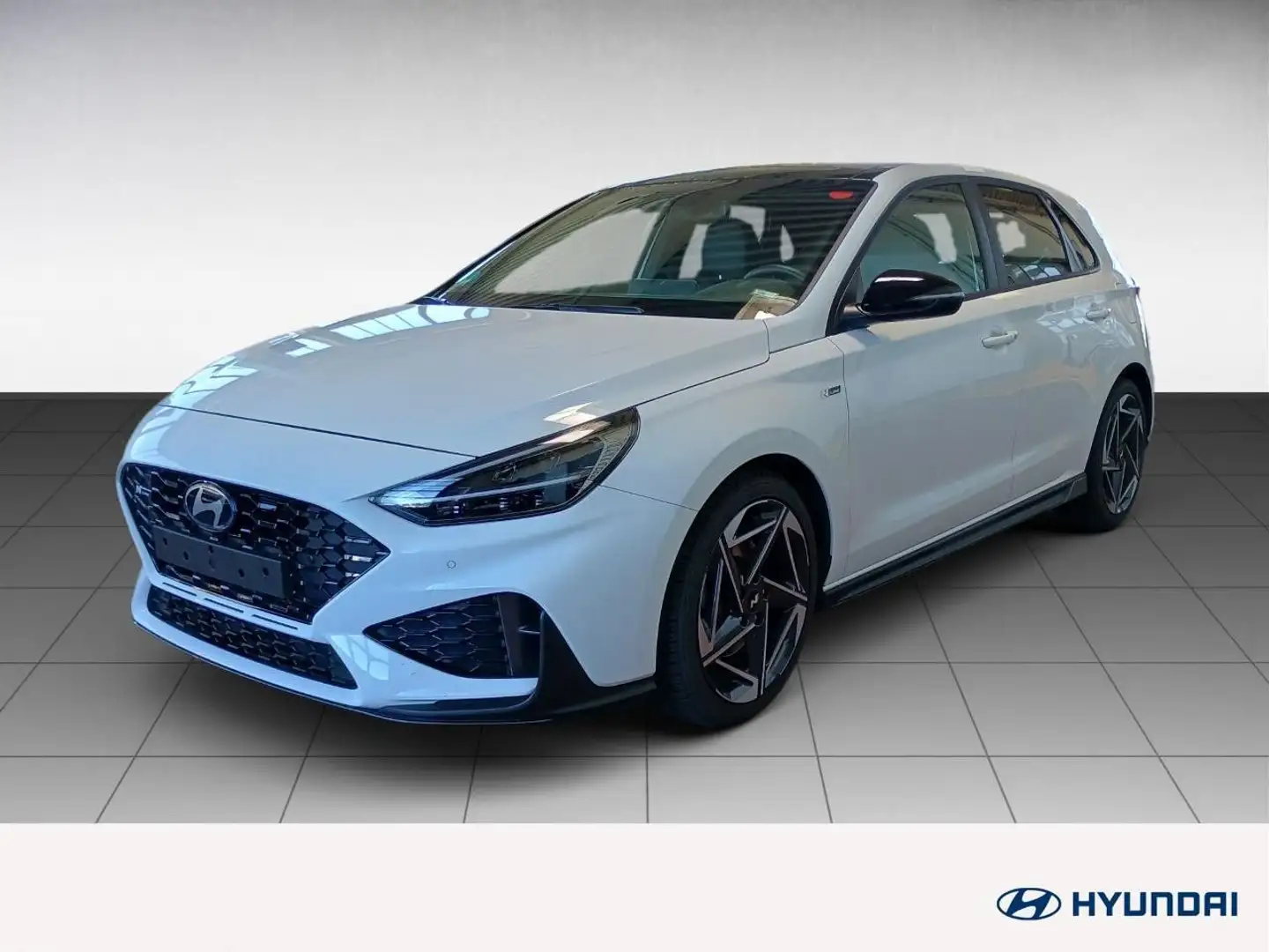 Hyundai i30 1.5 T-GDI 48V N Line PANO NAVI LED SITZ-PAKET Weiß - 1