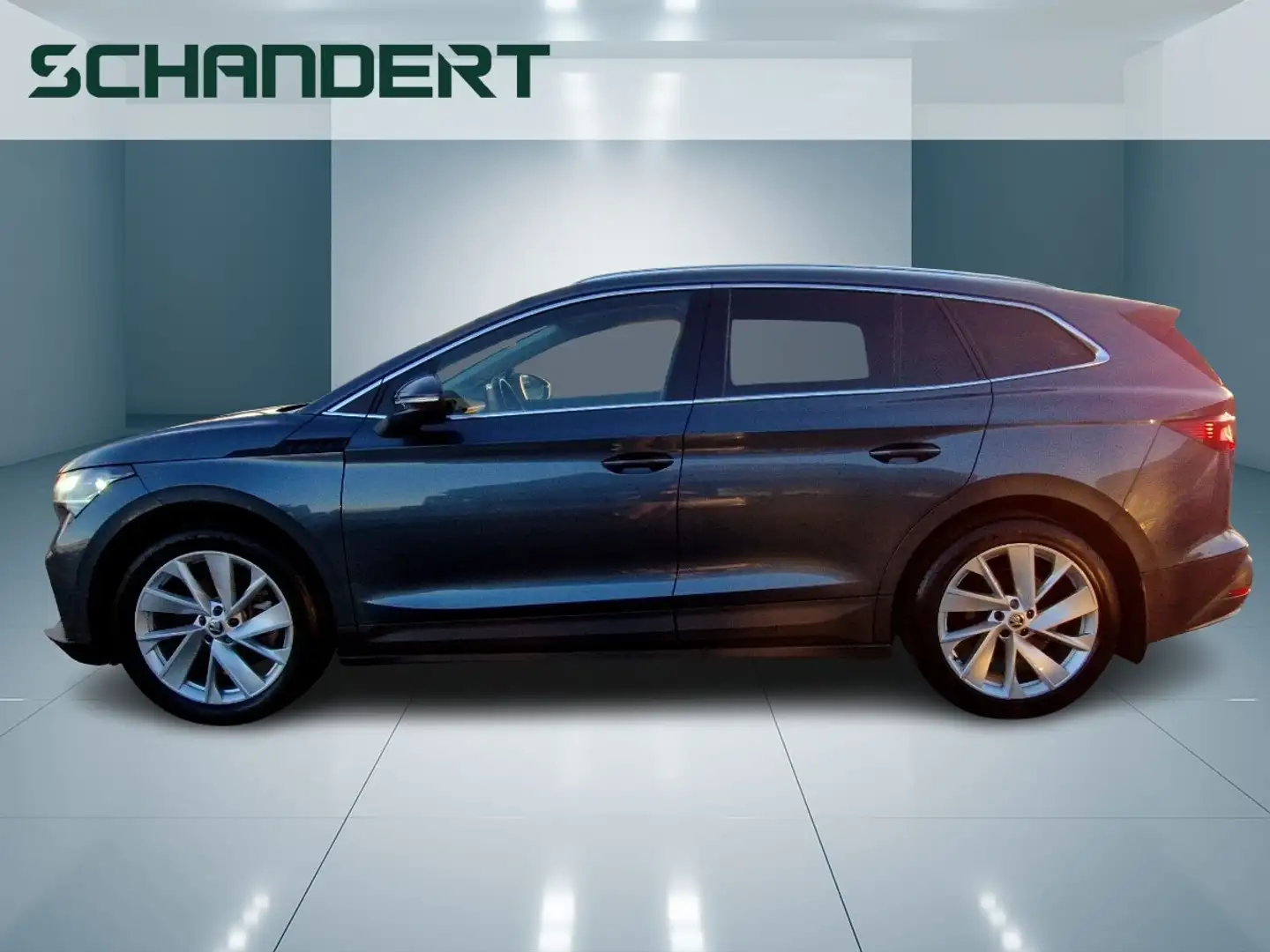 Skoda Enyaq 80 Suite Matrix Navi AHK Kamera Klimaautomatik Grau - 2