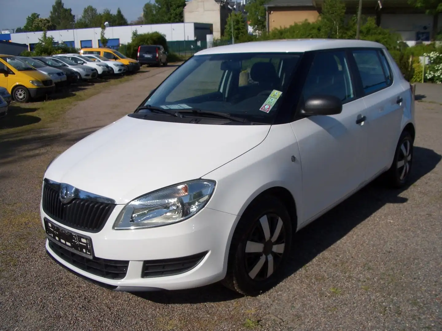 Skoda Fabia Active Blanc - 1