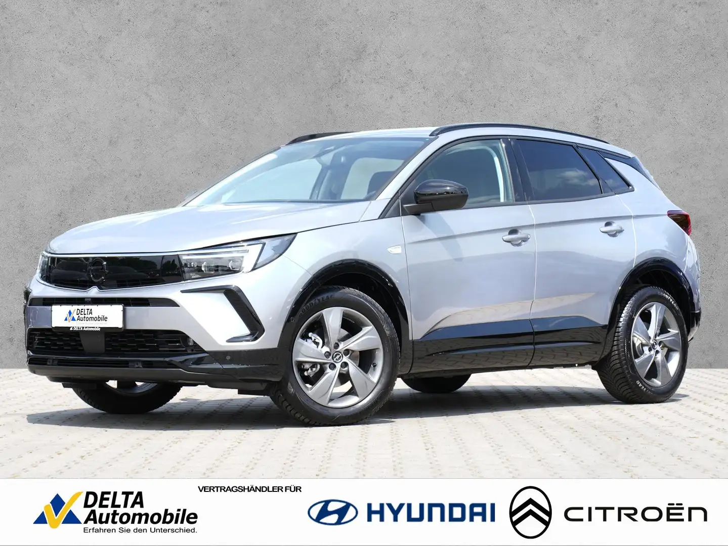 Opel Grandland 1.2 Business Edition AT-8 LED Navi Gris - 1
