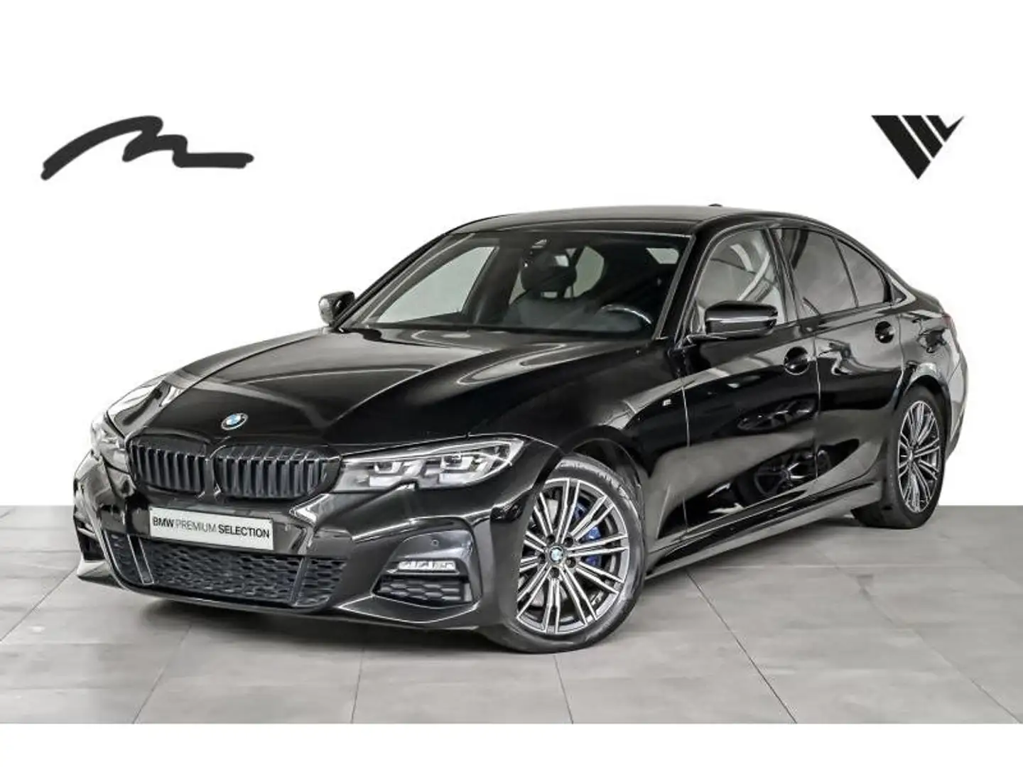 BMW 320 d Berline - 2 ans/jaar garantie Zwart - 1