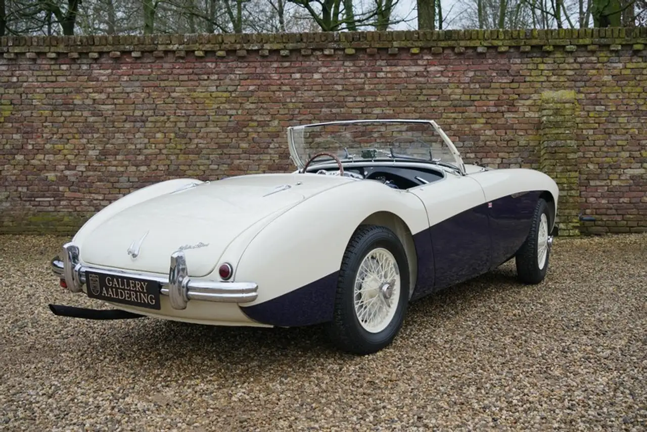Austin-Healey 100/4 BN1 100M-spec, Denis Welch cilinder head, fu, foto 2