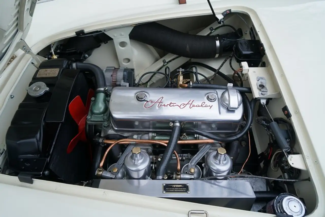 Austin-Healey 100/4 BN1 100M-spec, Denis Welch cilinder head, fu, foto 4