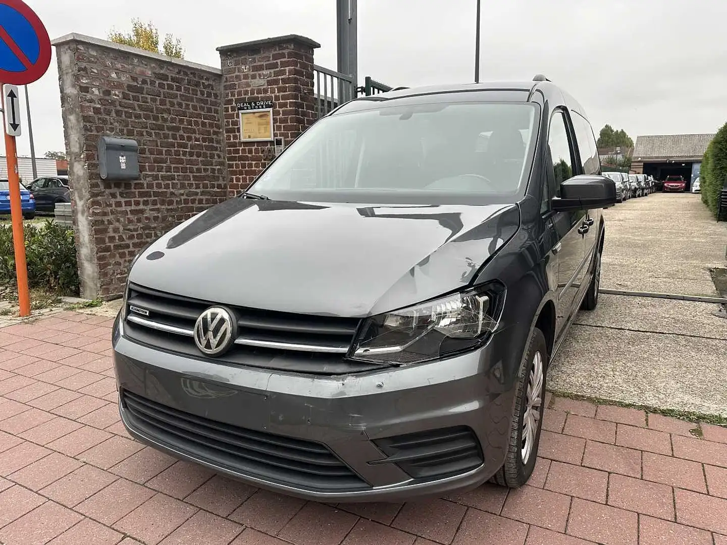 Volkswagen Caddy 1.4 I CNG MET 116DKM HANDELAARS & EXPORT Gris - 1