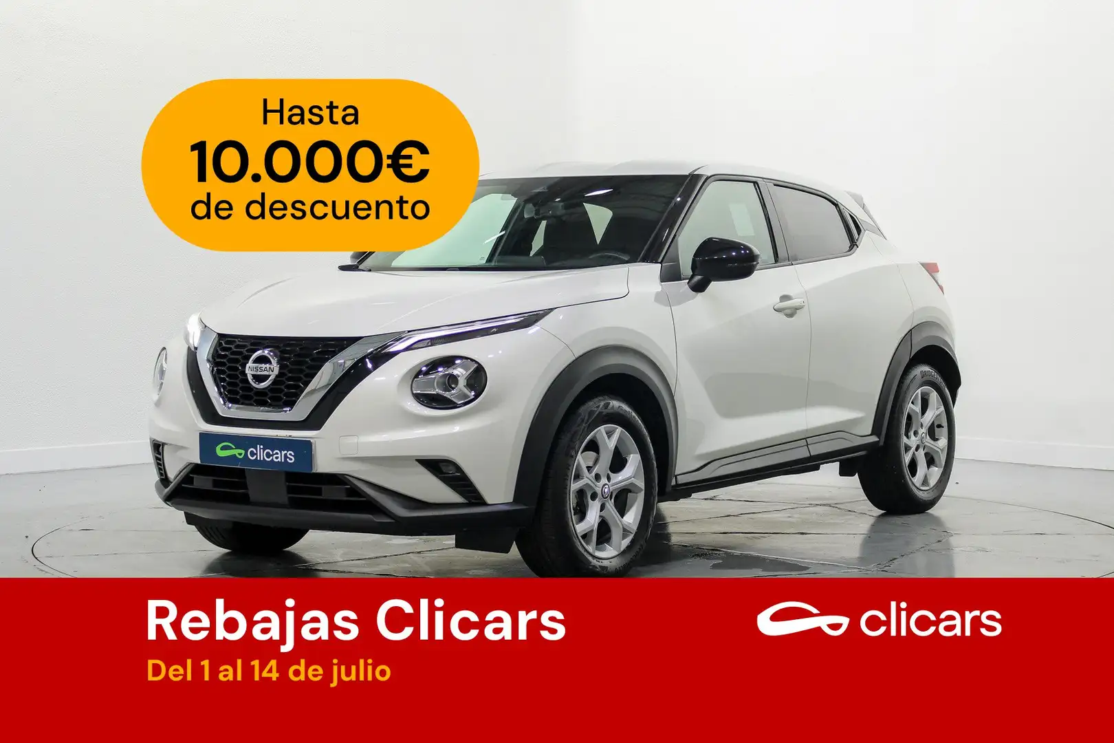 Nissan Juke 1.0 DIG-T N-Connecta 4x2 117 Blanco - 1