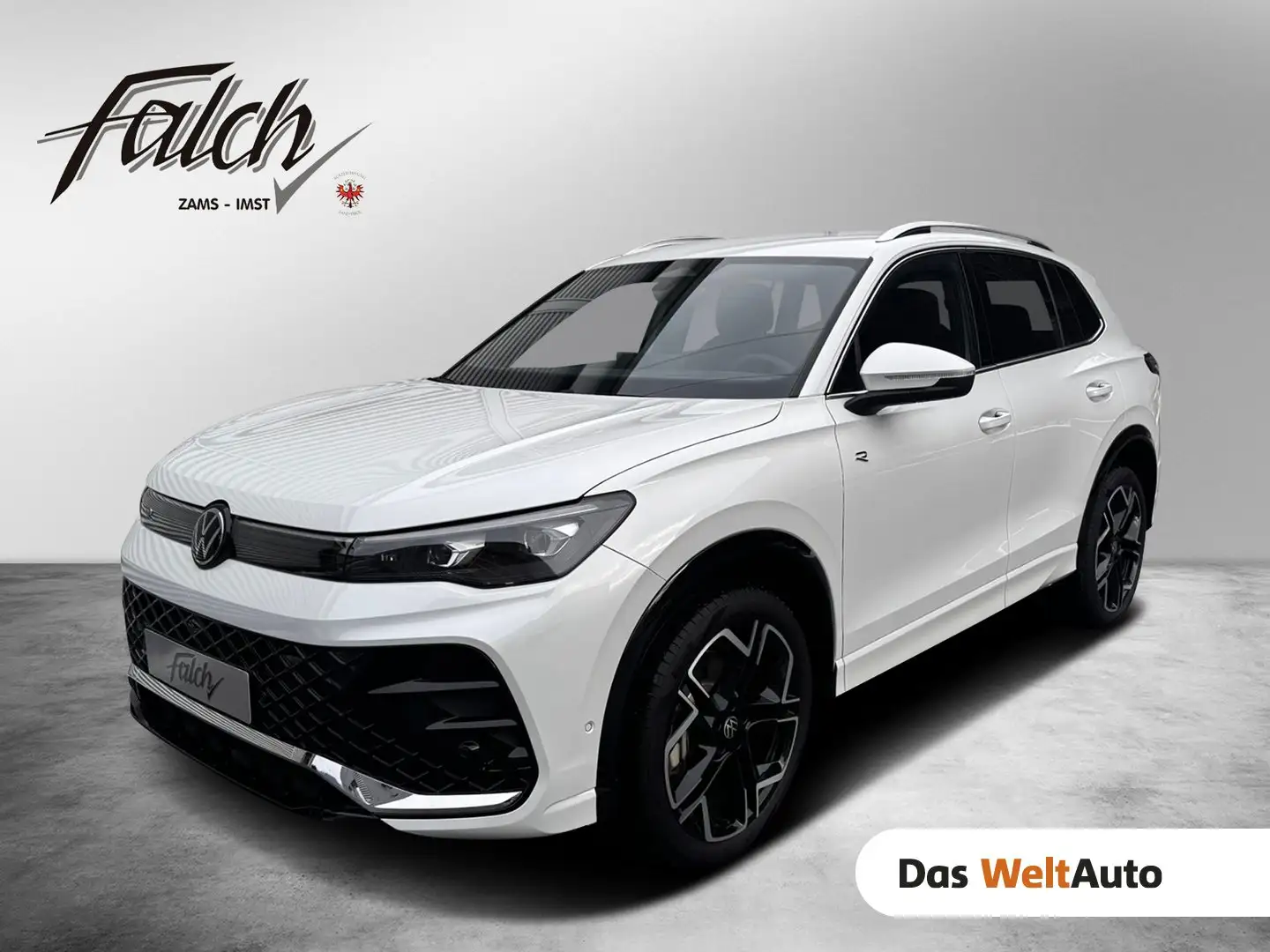 Volkswagen Tiguan R-Line TDI 4MOTION DSG Weiß - 1