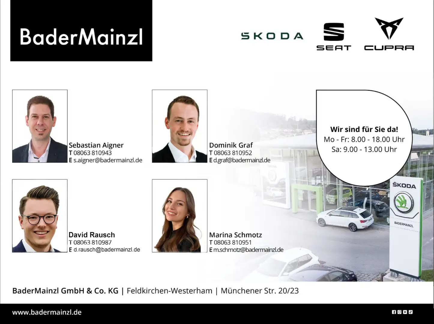 Skoda Octavia Combi Selection Schwarz - 2