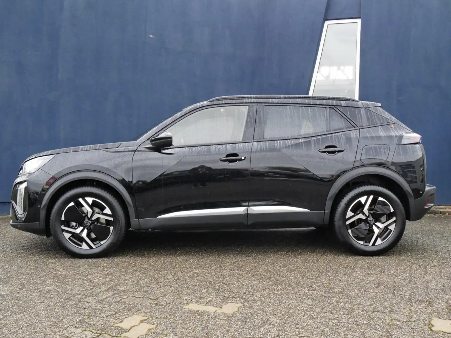 Peugeot 2008 Allure Hybrid 145 Grip-Control+Keyless+ACC Klima Schwarz - 2