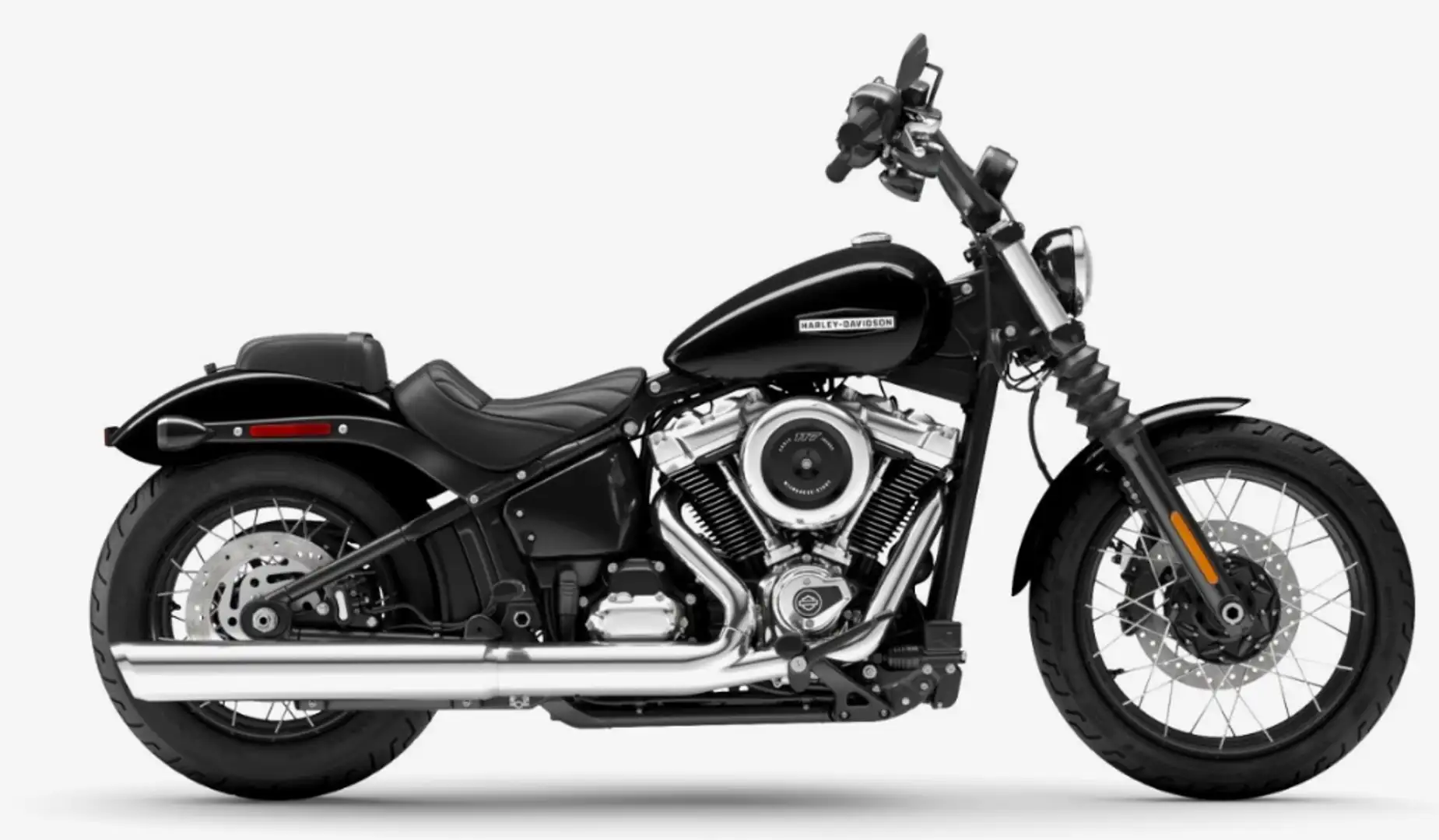 Harley-Davidson Street Bob Chopper Noir - 1