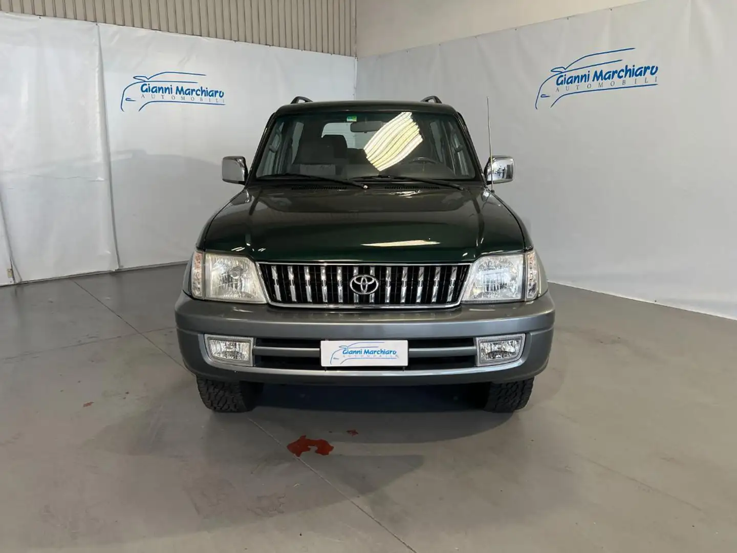 Toyota Land Cruiser 3.0 Tdi D-4D cat 3 porte KDJ90 STD Verde - 2