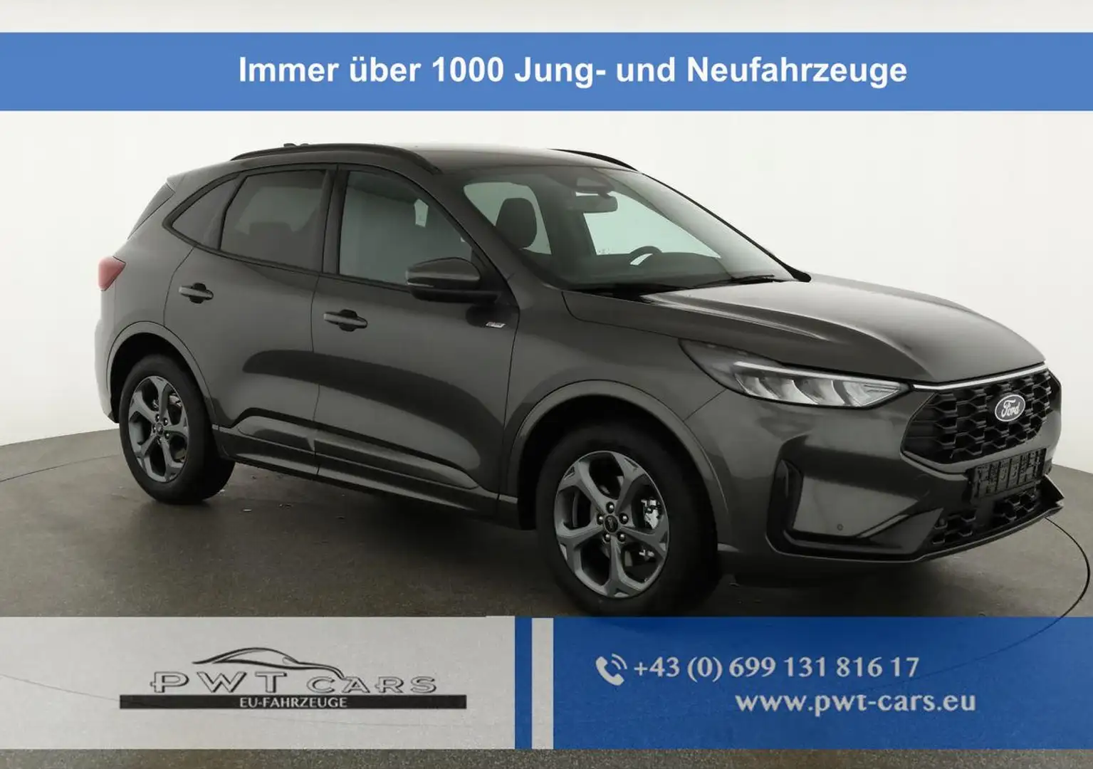 Ford Kuga ST-Line 1.5 EcoBoost ST-Line, Navi, AHK, LED, K... Grau - 1