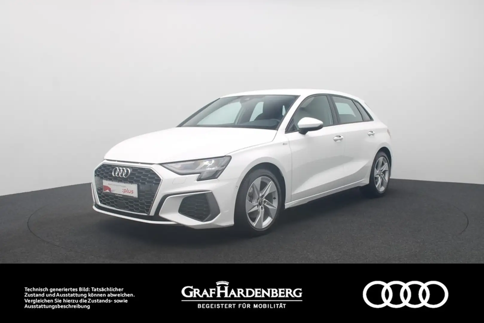 Audi A3 Sportback 35 TFSI S line Navi B&O Weiß - 1