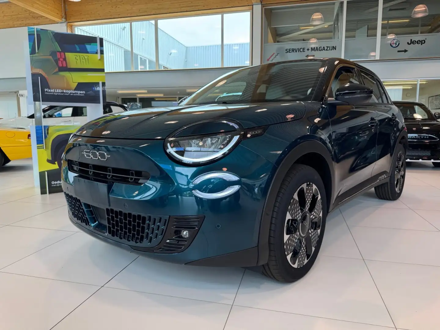 Fiat 600 La Prima 1.2 Hybride Blauw - 1