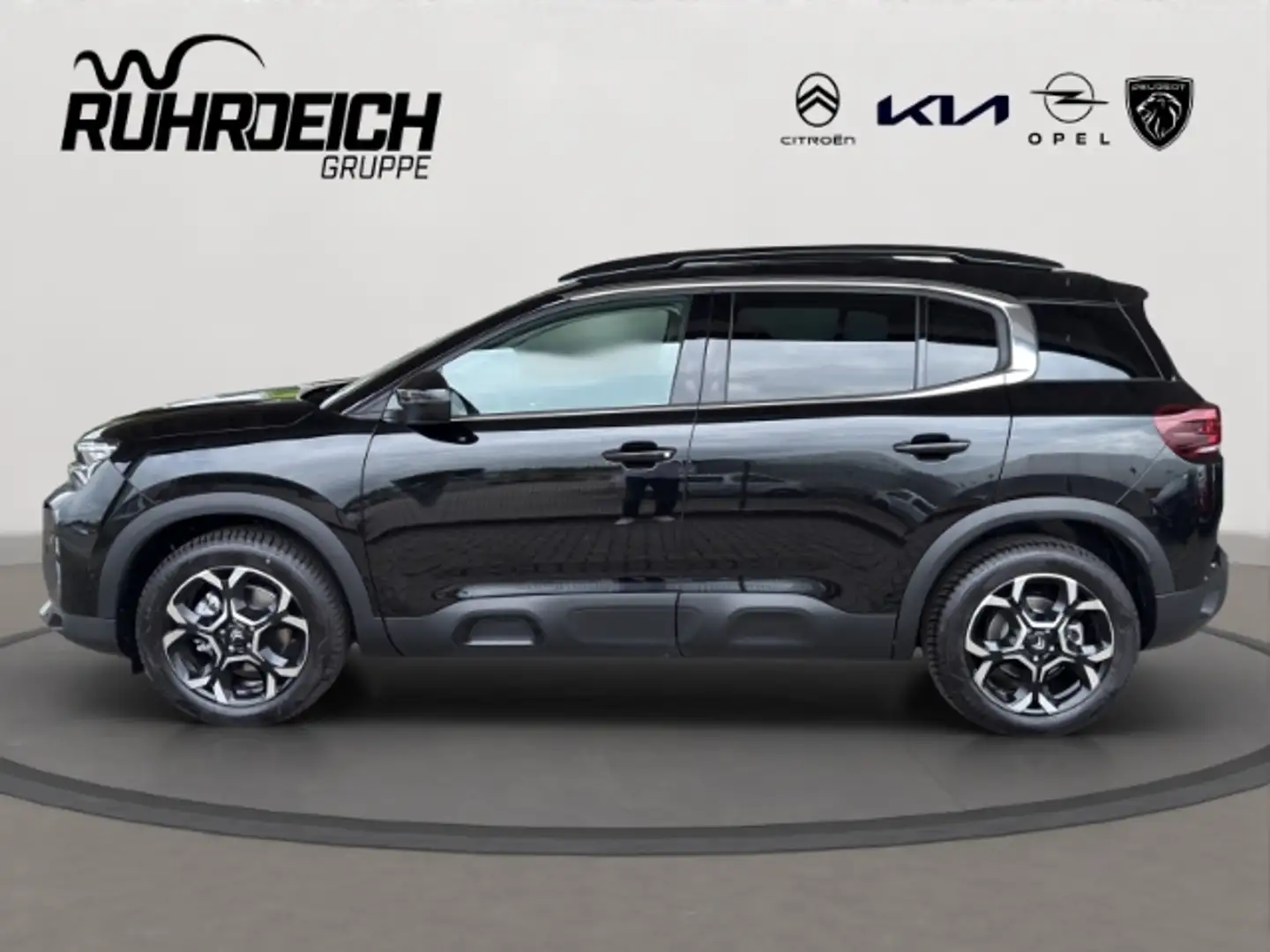 Citroen C5 Aircross Max 1.2 Mild-Hybrid 145 El. Panodach Navi Diditale Schwarz - 2