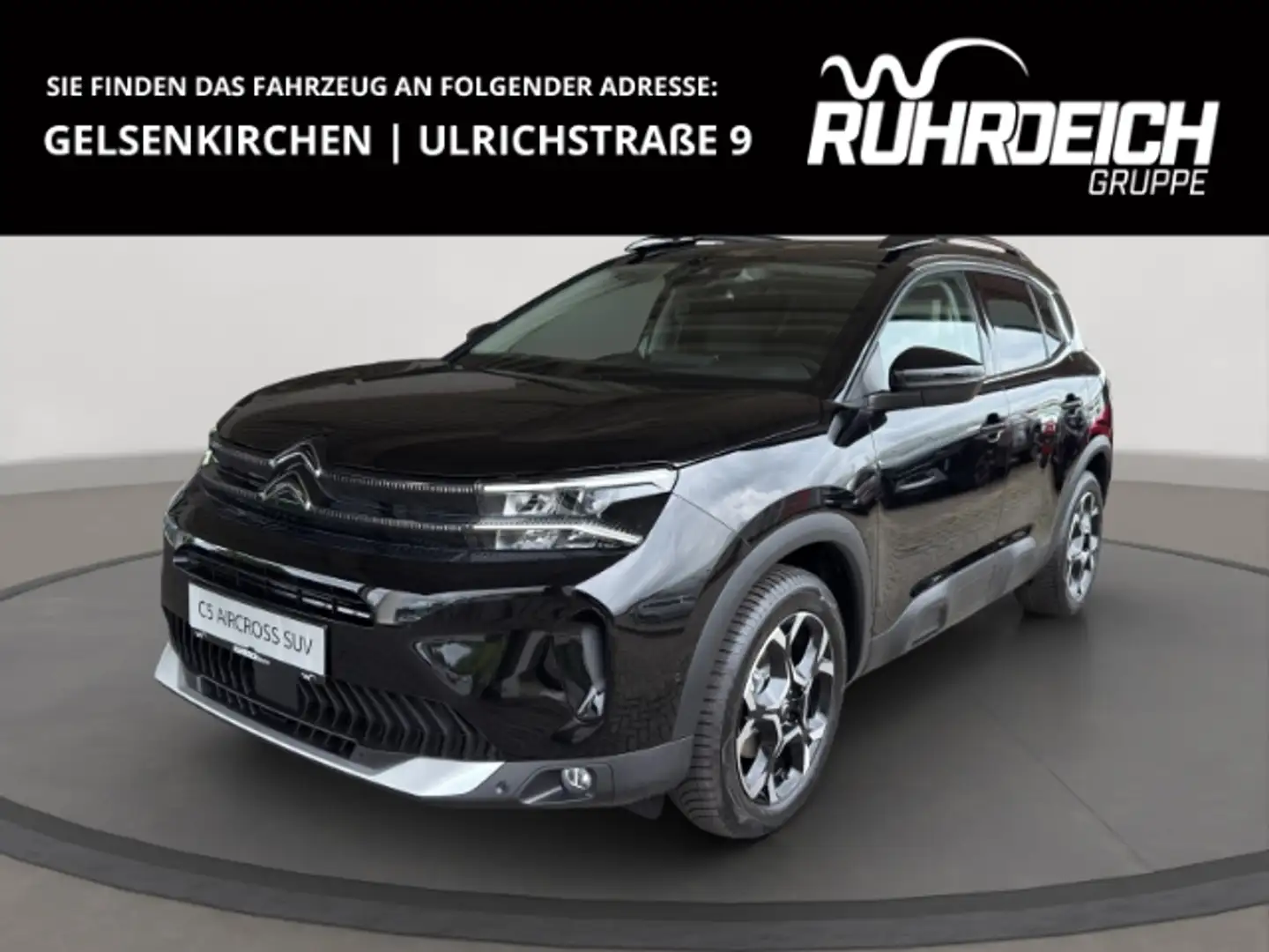 Citroen C5 Aircross Max 1.2 Mild-Hybrid 145 El. Panodach Navi Diditale Schwarz - 1