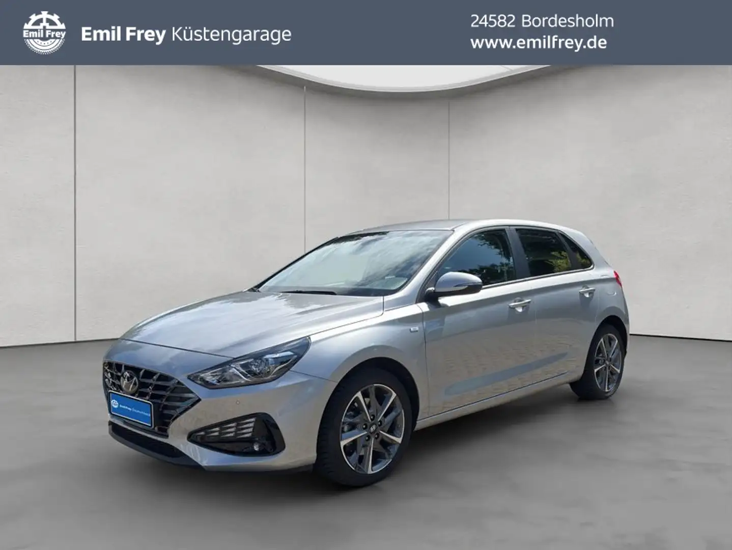 Hyundai i30 1.0 T-GDI 48V-Hybrid Trend GJR LED SHZ Argent - 1