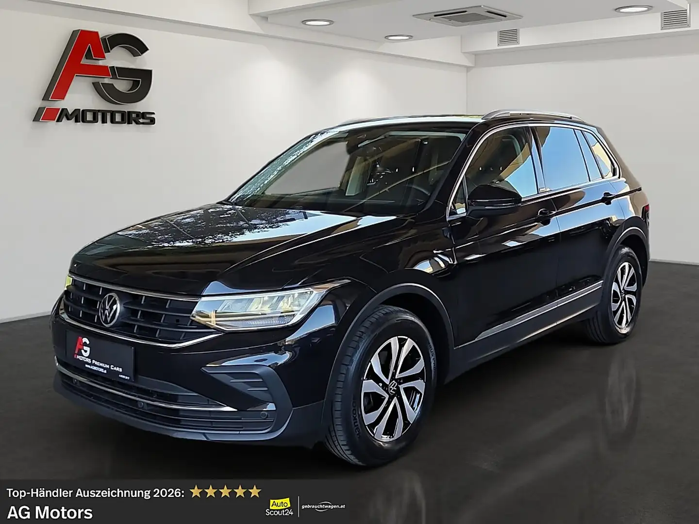 Volkswagen Tiguan 2.0 TDI Life DSG / LED/Navi//SHZ/1.Besitz Schwarz - 1
