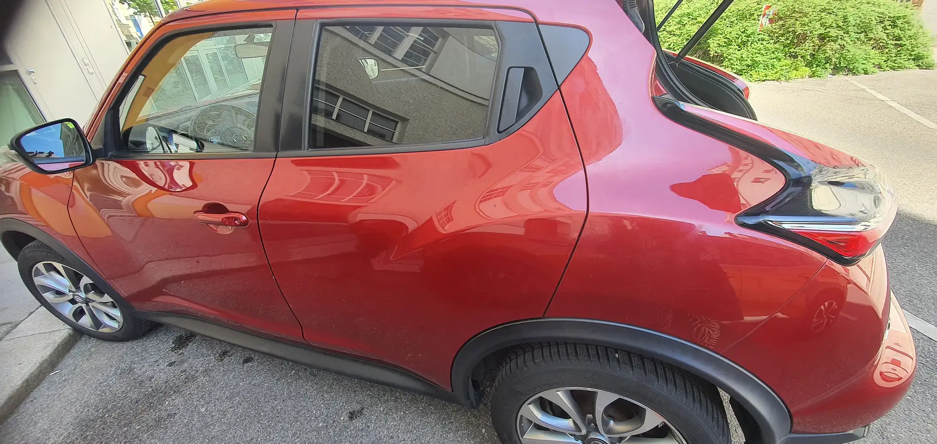 Nissan Juke Juke 1,2 DIG-T Acenta Acenta Rot - 2