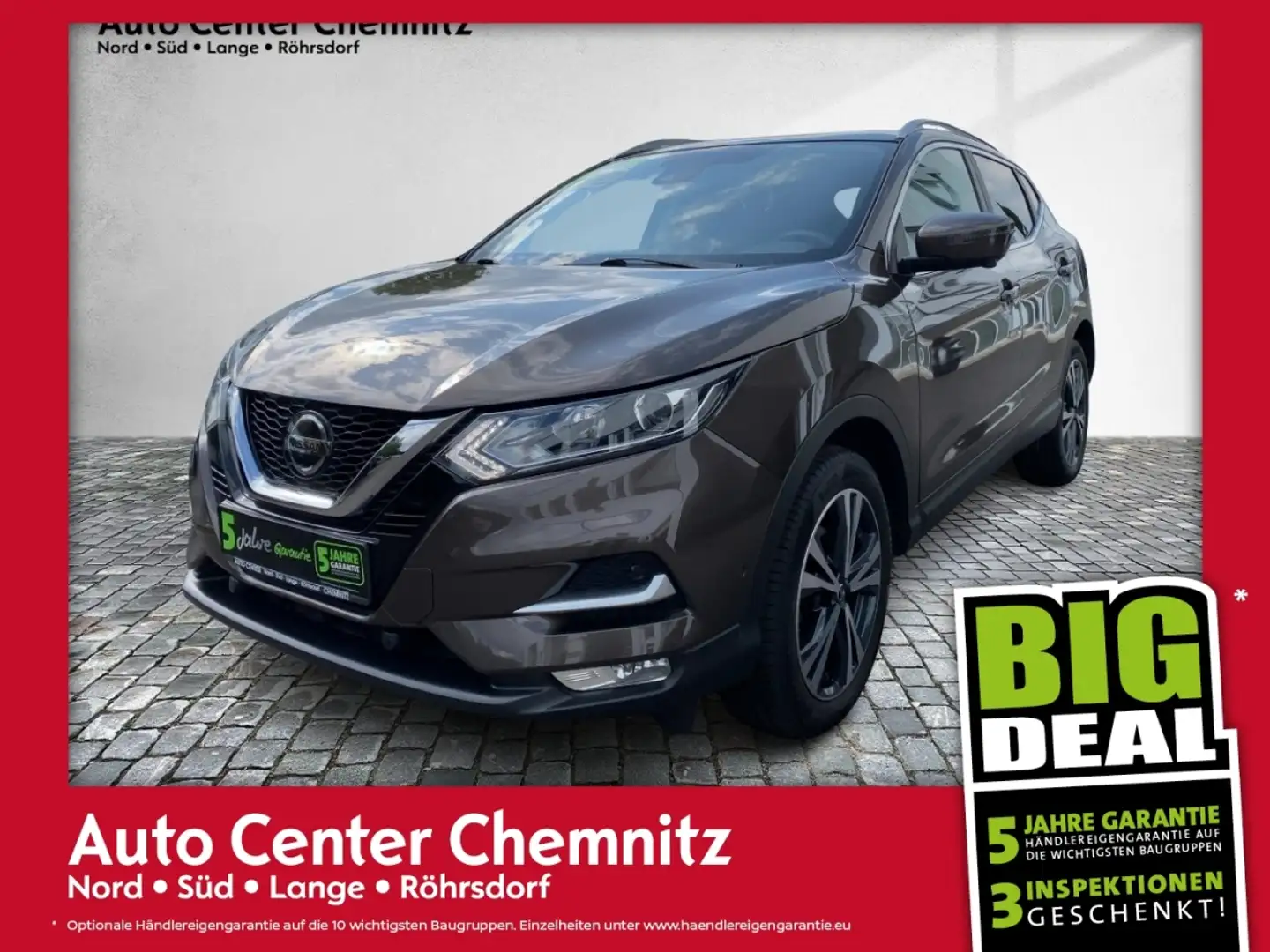 Nissan Qashqai 1.3 N-Connecta Navi/Panodach/SHZ/PDC/360° Brons - 1