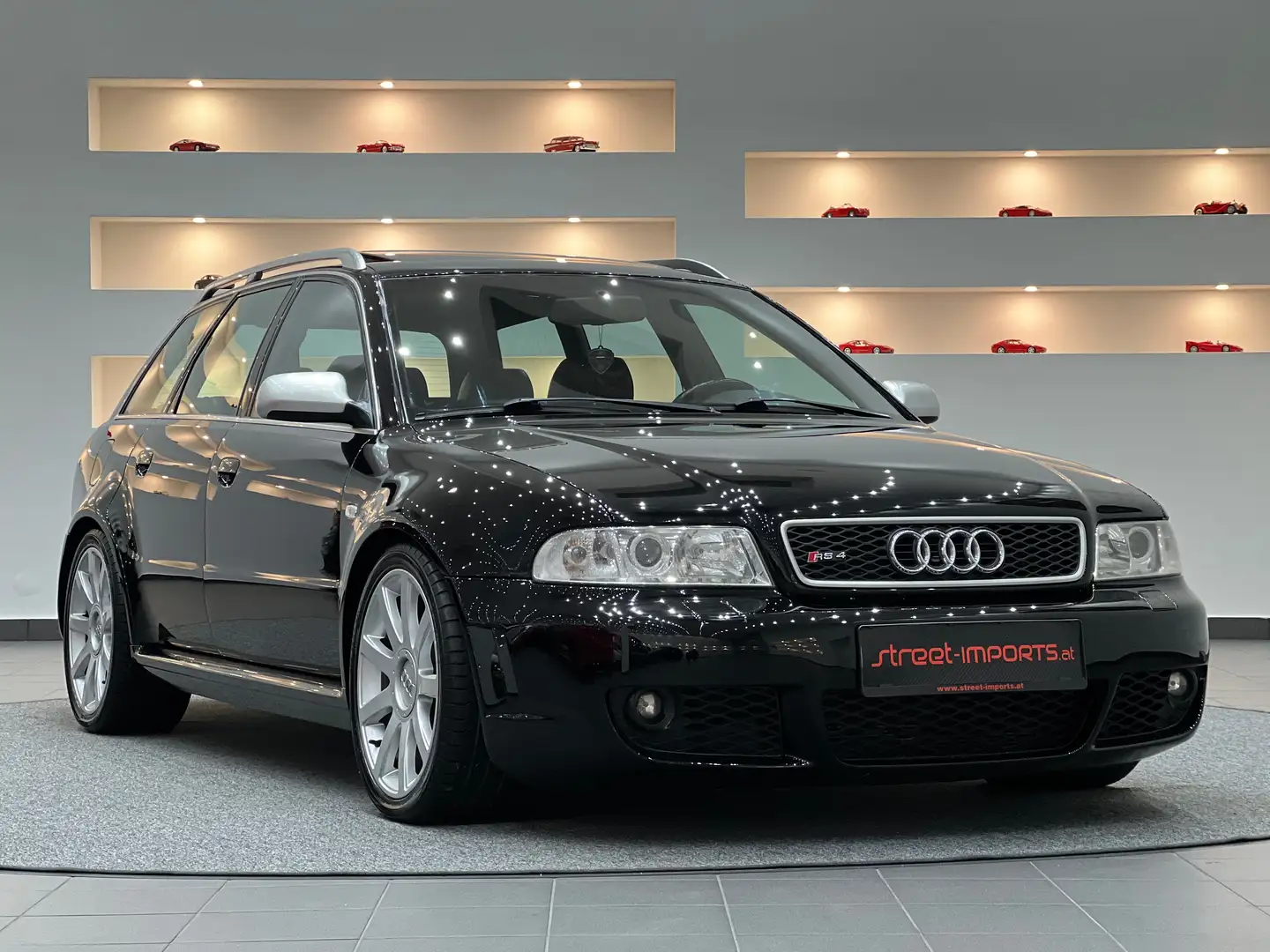 Audi RS4 Avant quattro*Recaro*Navi-Plus*Bose*Schiebedach* Siyah - 2