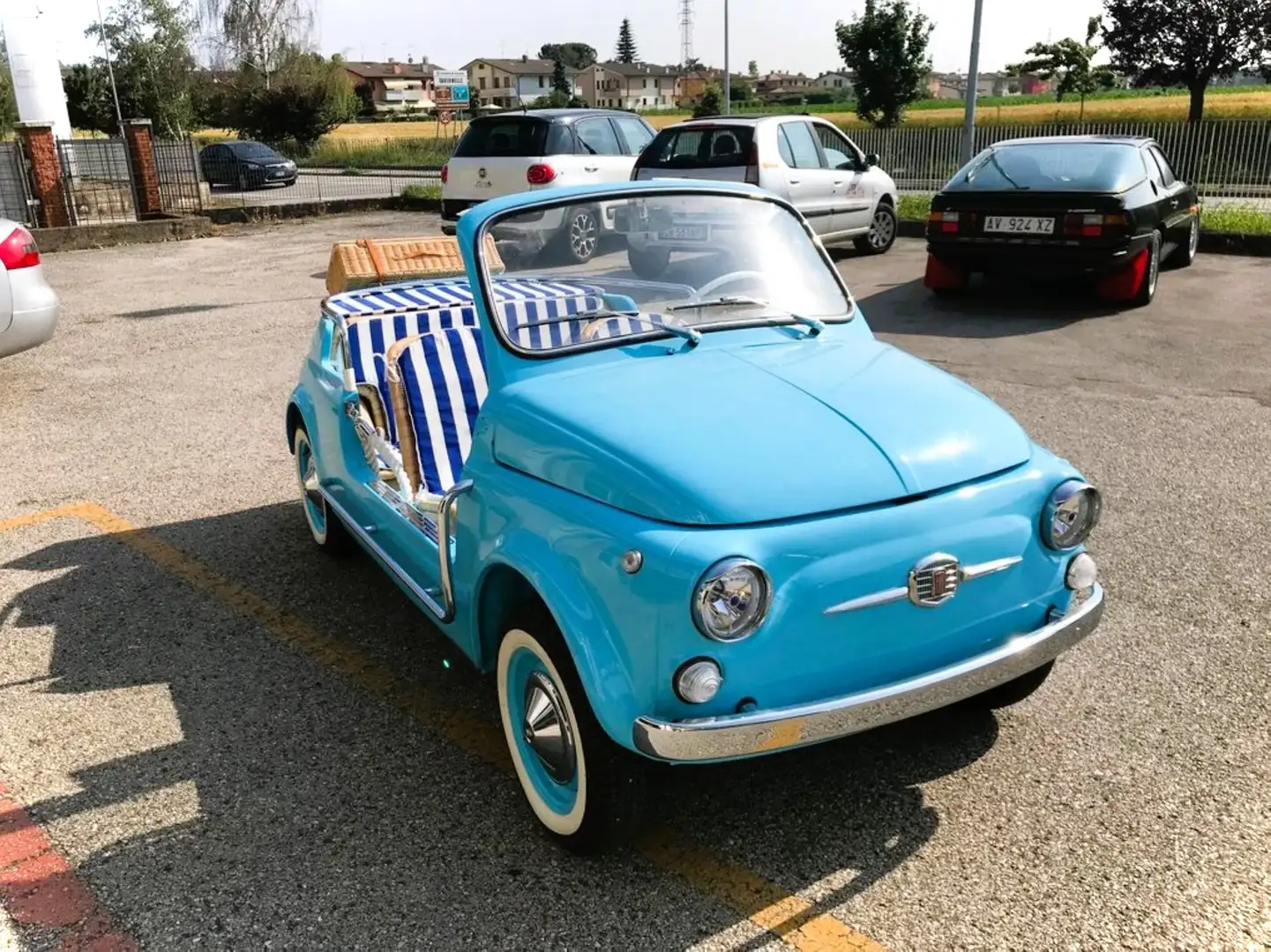 Fiat 500 spiaggina Blu/Azzurro - 2