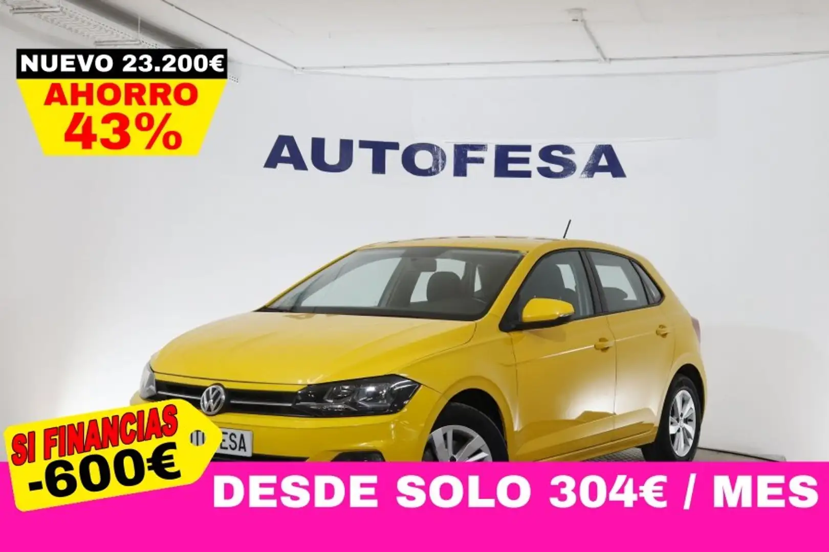 Volkswagen Polo 1.6 TDI Advance 95cv 5P # IVA DEDUCIBLE, Amarillo - 1