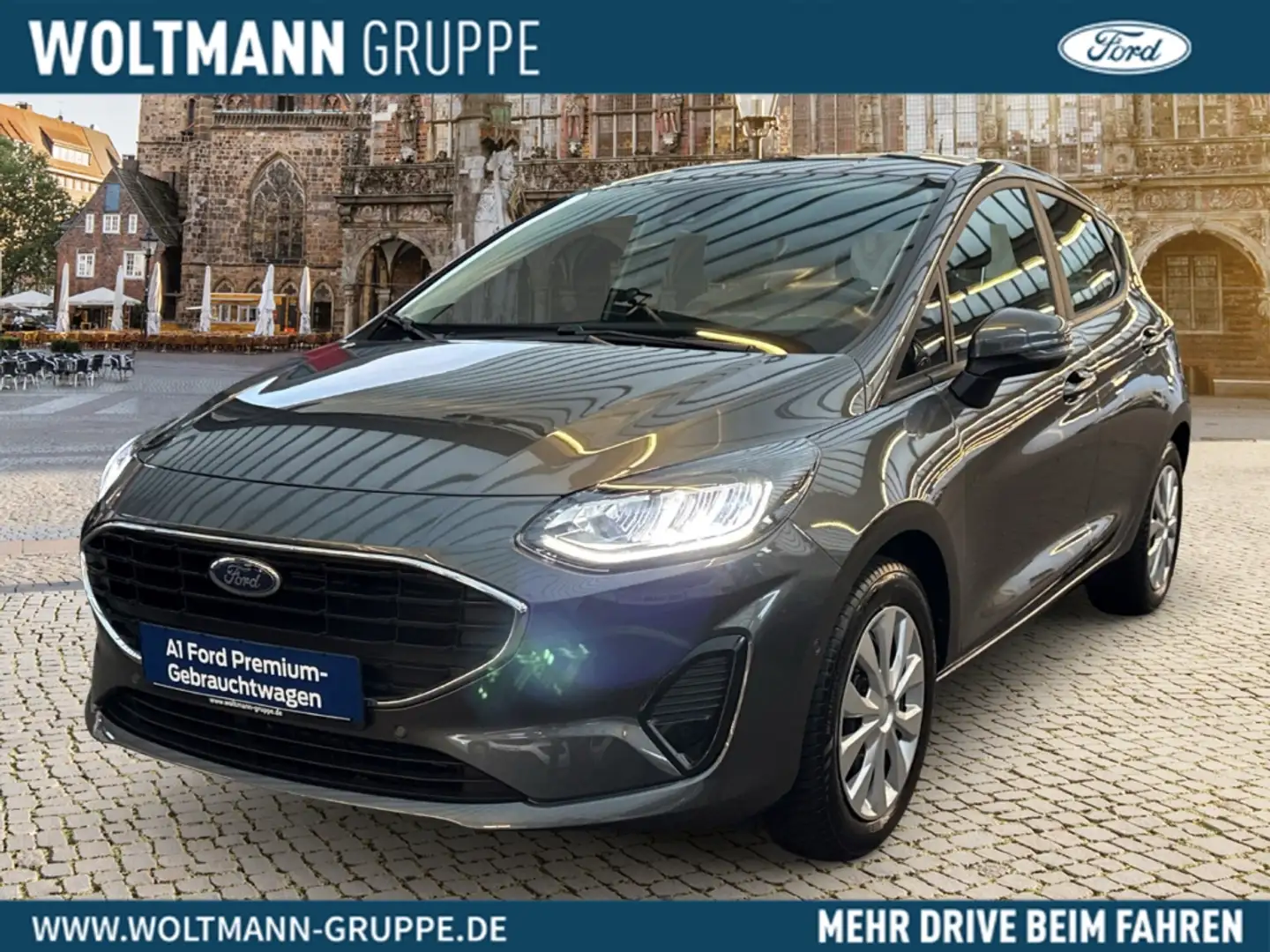 Ford Fiesta Cool & Connect Navi PPS Kamera Winterpaket Grijs - 1