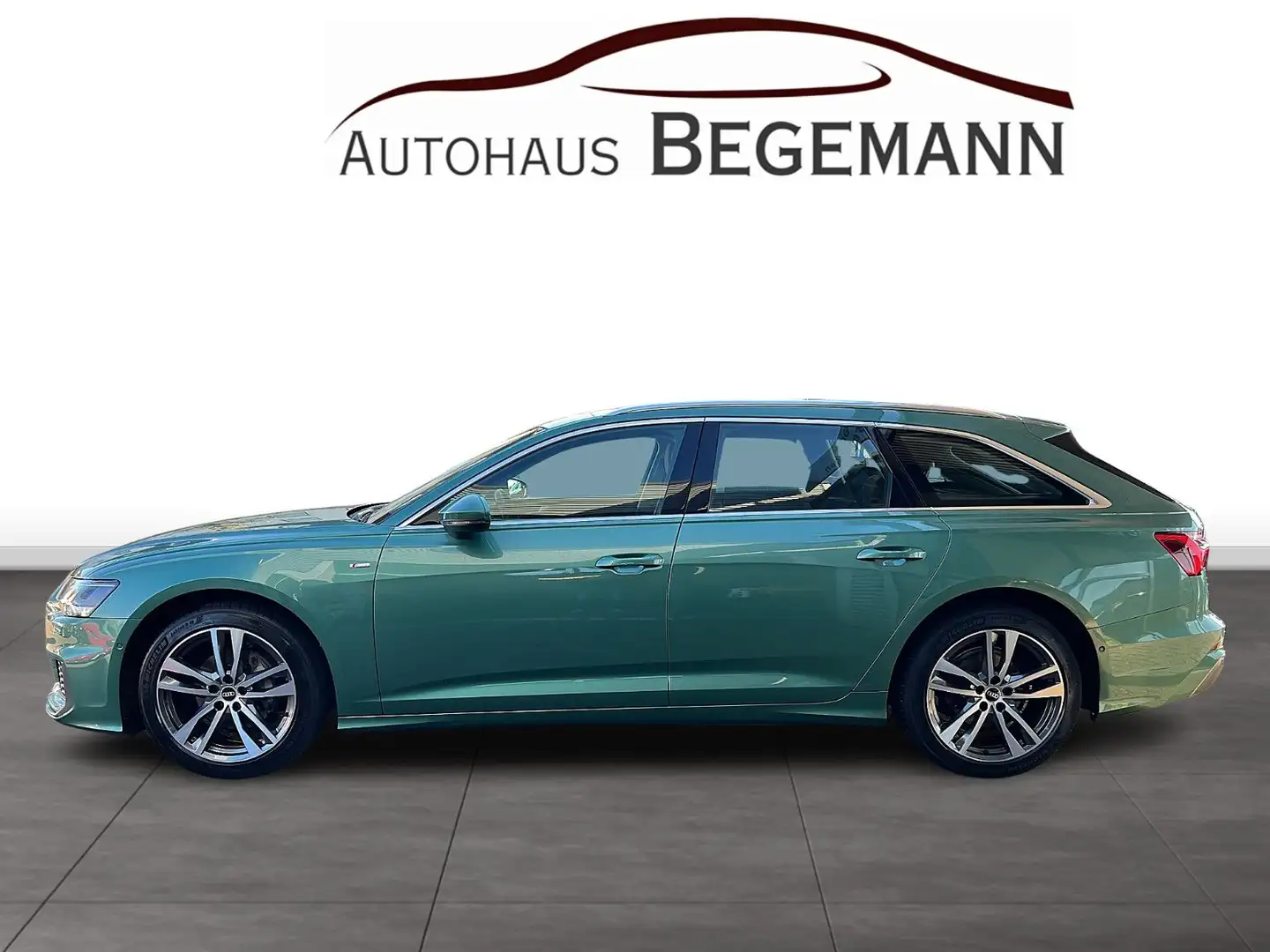 Audi A6 Av 40TDI S Line ACC Leder Pano Virtual Kam 19 Grün - 2