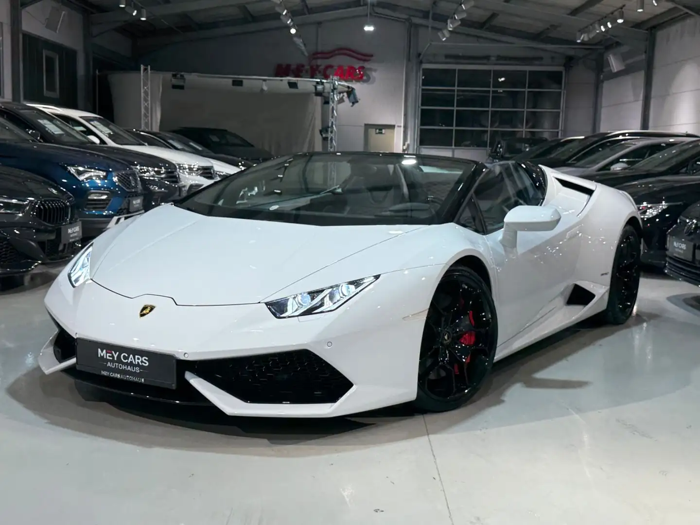Lamborghini Huracán LP610-4 Spyder*deutsch*U-frei*2Hand*LIFT Weiß - 2