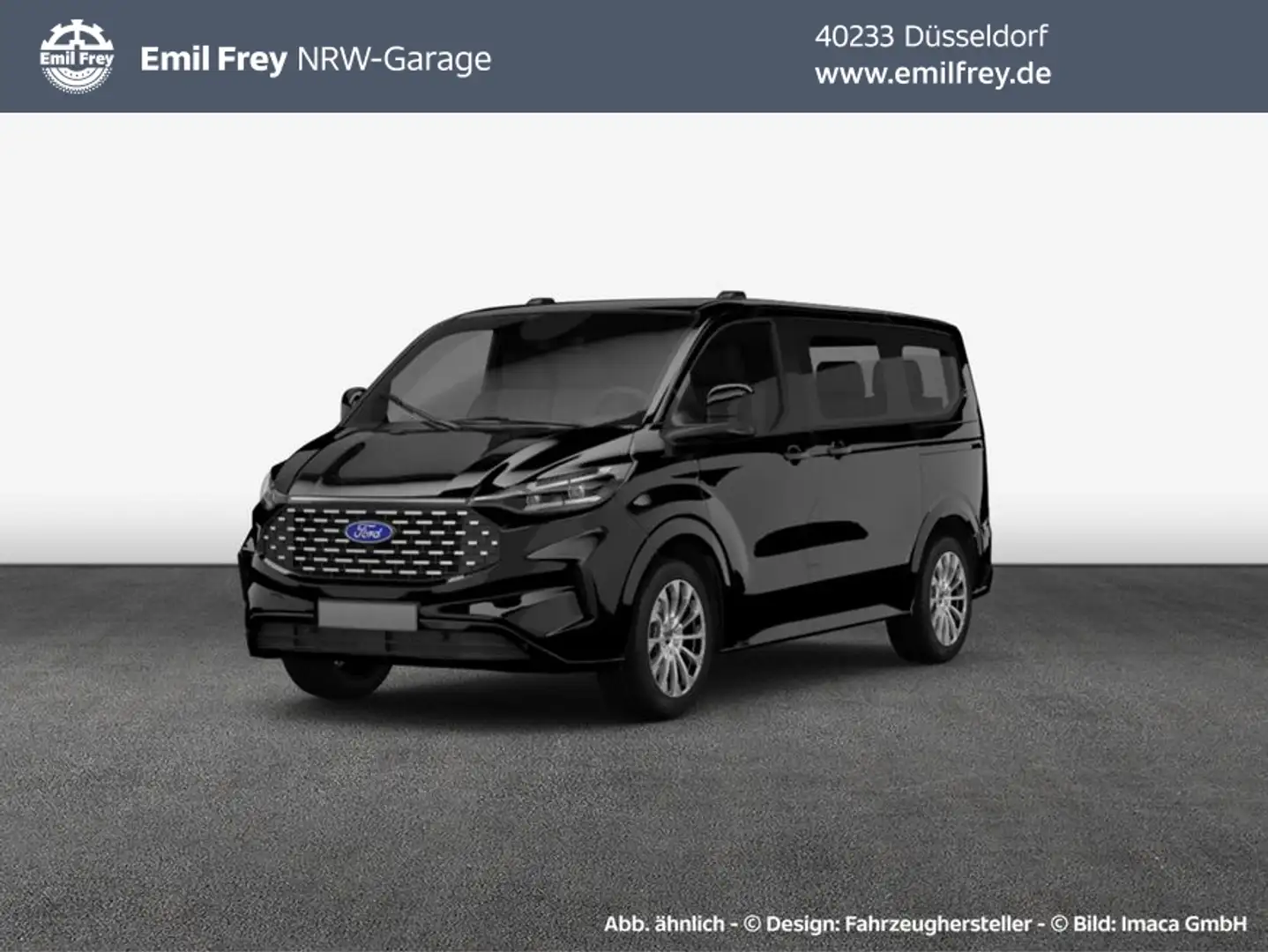 Ford Tourneo Custom Nugget 320 L1 VA Titanium 110 kW, 4 Negro - 1