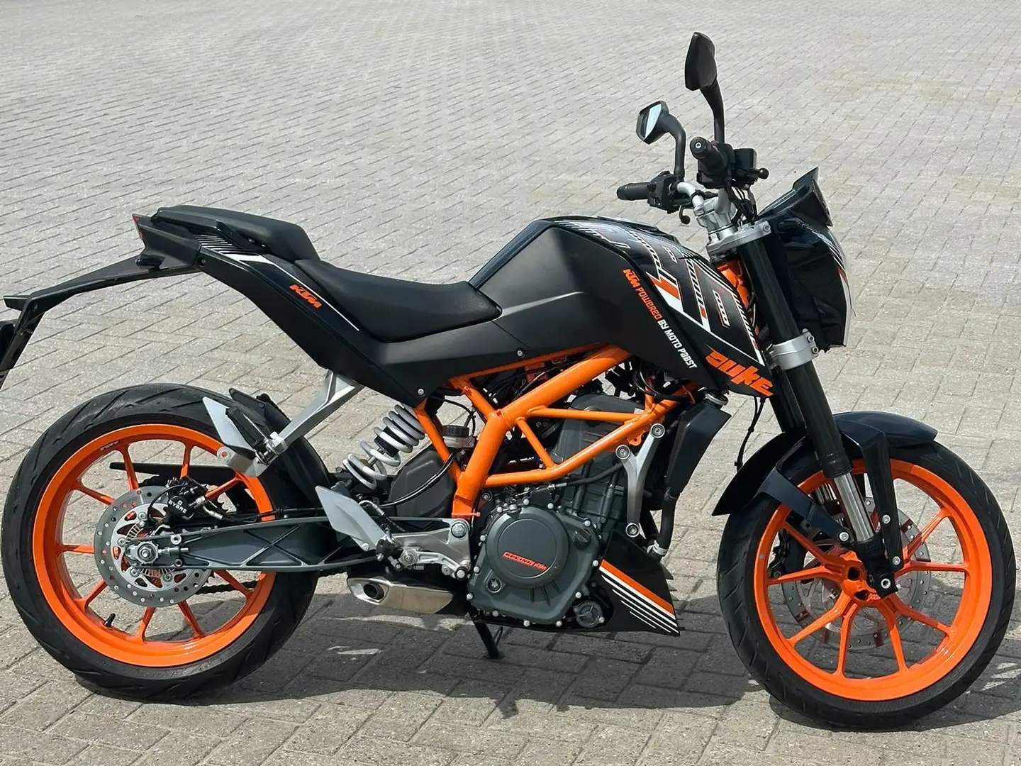KTM 390 Duke Portocaliu - 2