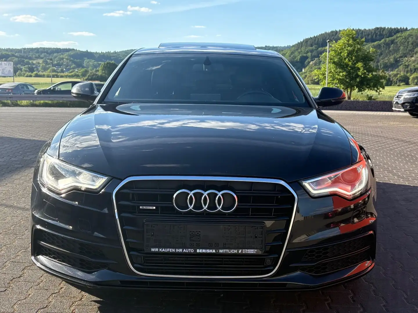 Audi A6 S-line 3.0 TDI quatro 1Hand Xenon Leder 313P Schwarz - 2