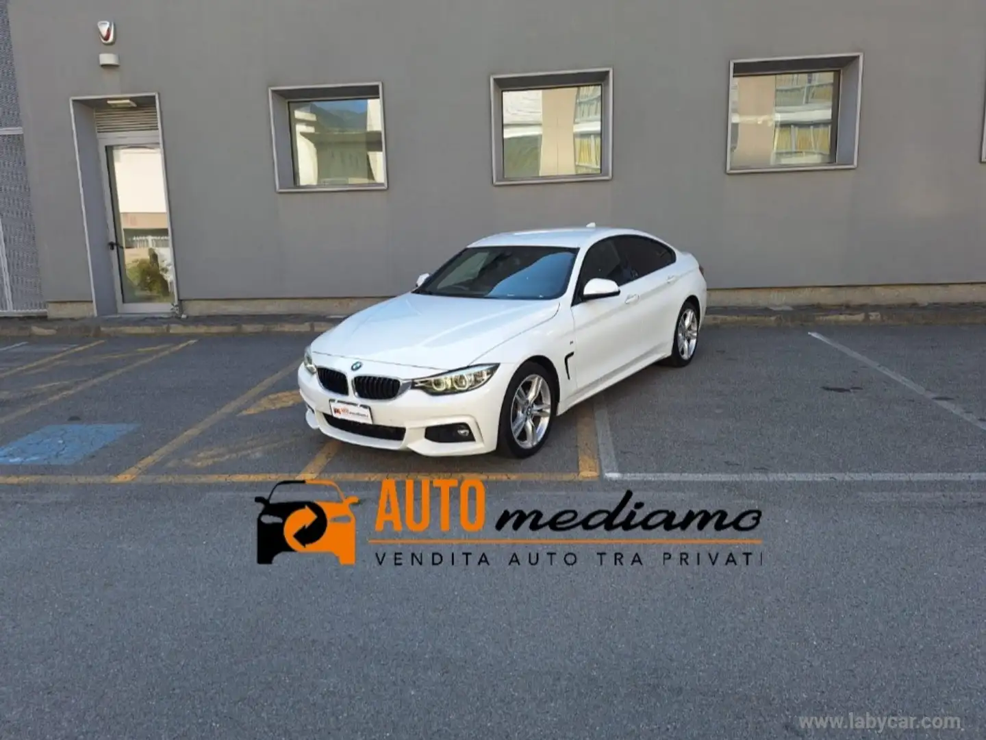 BMW 420 420d xDrive Gran Coupé Msport Bianco - 1