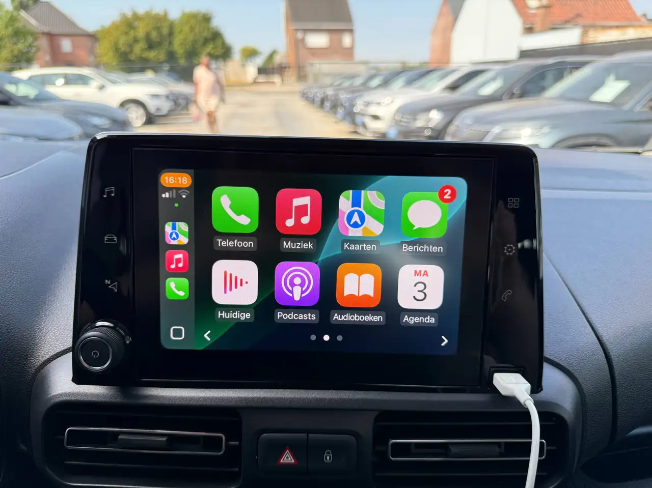 Opel Combo 1.2i 110PK 5 ZIT NAVIGATIE CAMERA CARPLAY PDC DAB TREKHAAK AIRCO, миниатюра 26
