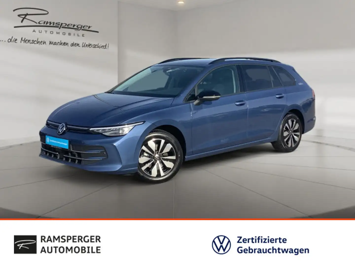 Volkswagen Golf Variant 1.5 TSI Goal AHK ACC LED Navi Kamer Blau - 1
