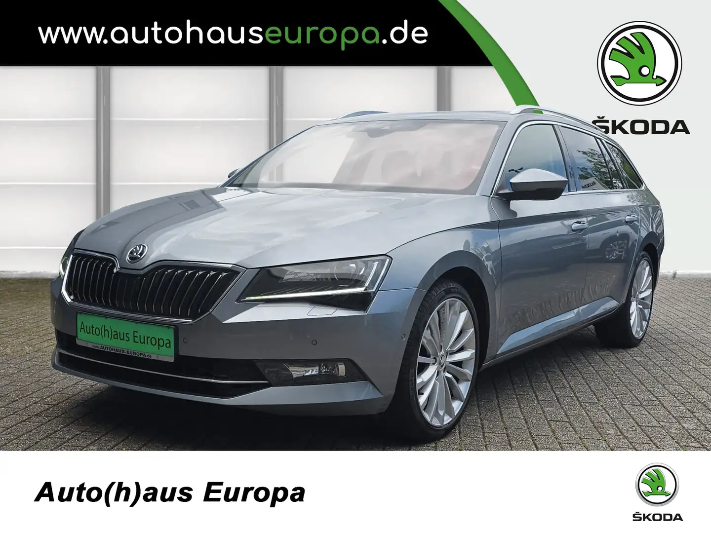 Skoda Superb Combi 1.4 TSI DSG Style ACC KlimaA Kam Pano eSitze Grey - 1
