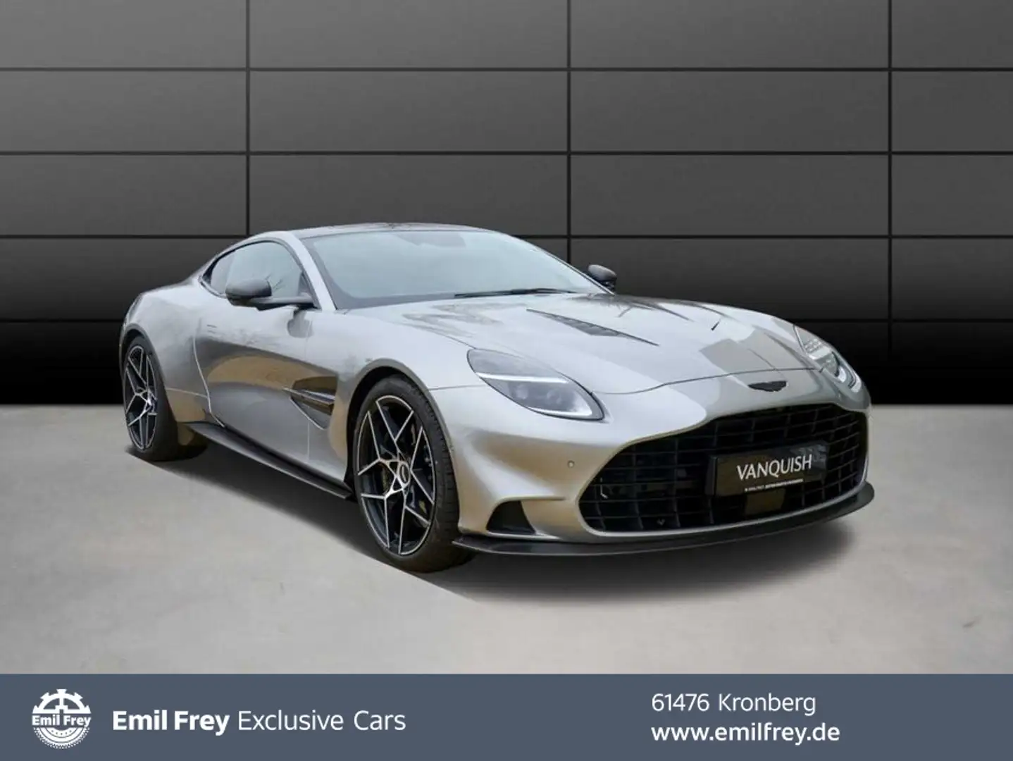 Aston Martin Vanquish Coupe Zilver - 1